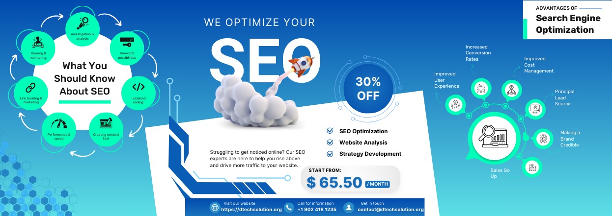 Digital marketing consultant offering services in SEO, web design, app development, and social media marketing across the USA.